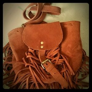 Ecote from UO leather fringe bag