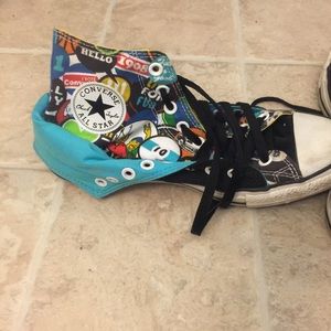 Size 10 dual flap converse