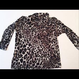 Leopard Print Top
