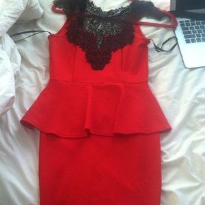 Preplum dress homecoming