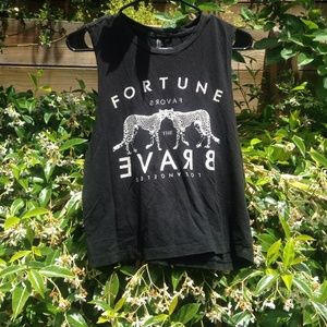 Muscle tee + Stickers