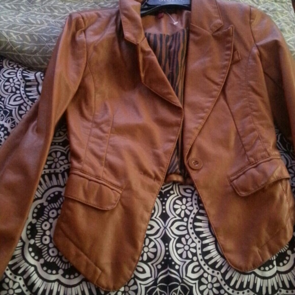 Leather jacket