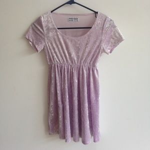 🎶SOLD🎶American Apparel Velvet Bbdoll Dress