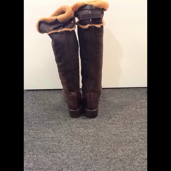 Designer Dillinger Brown Boots - Picture 3 of 4