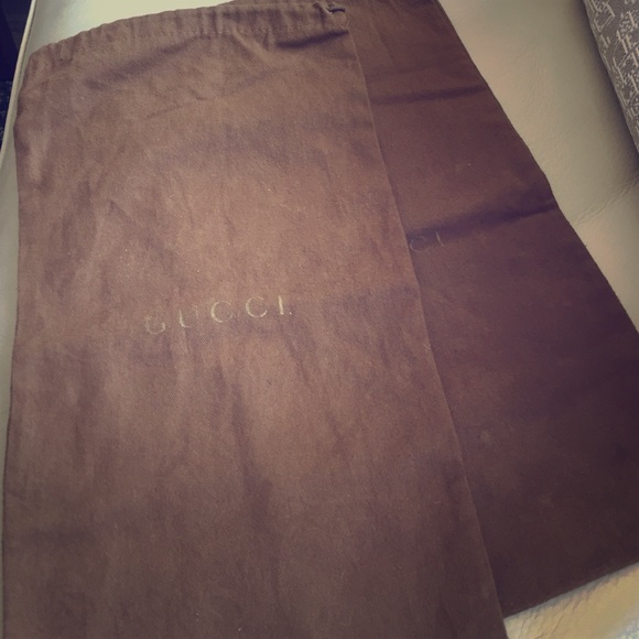 Authentic Gucci dust bags 9 by 15