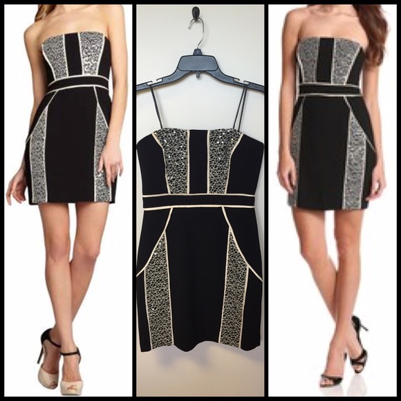 Max & Cleo Dresses & Skirts - Max and Cleo Hailey Black Strapless Dress