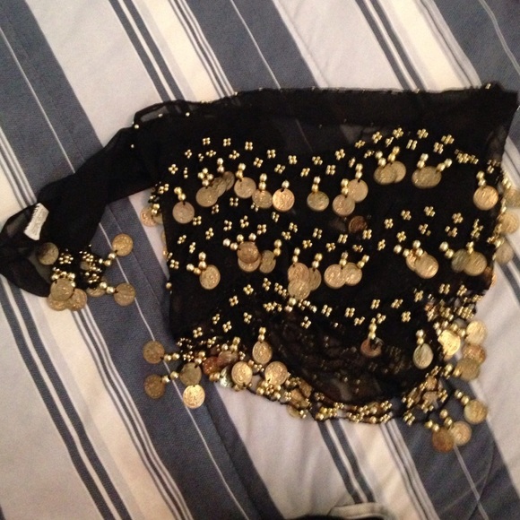 Black Zumba belt