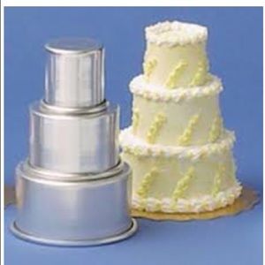 Mini 3 tier cake pans
