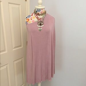 StyleStalker One Shoulder Dress in Ballet Pink