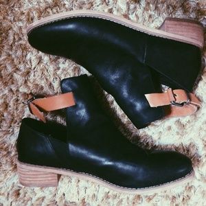 Ecote Back Cutout Ankle Boot!