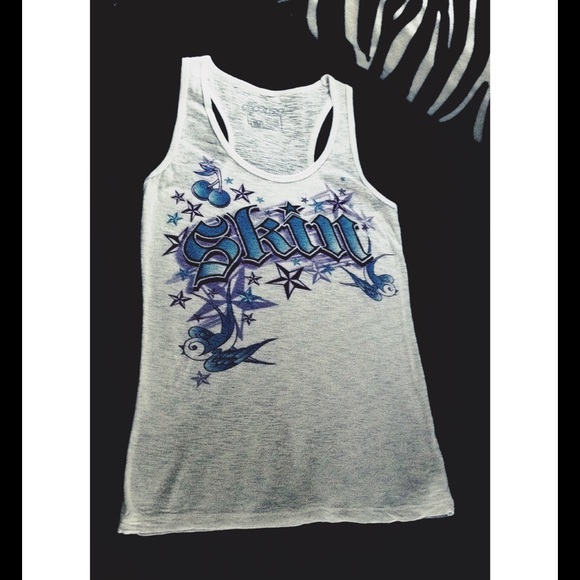 ⚡️2/$15⚡️SKIN INDUSTRIES RACERBACK TANK SIZE M💋