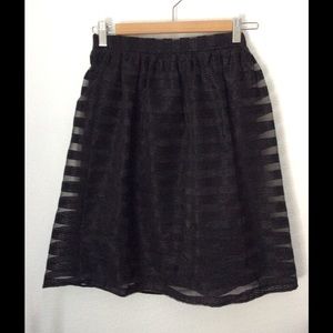 Black skirt