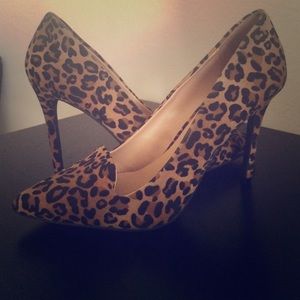 Leopard print Lauren Conrad Heels