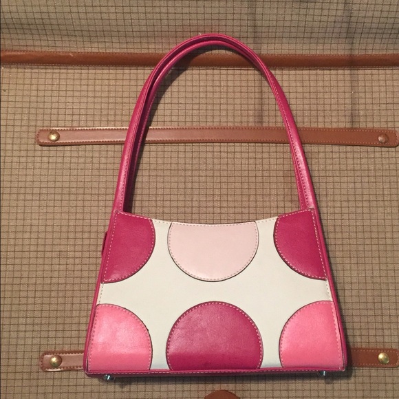 REDUCED ADORABLE polka dotted pocketbook