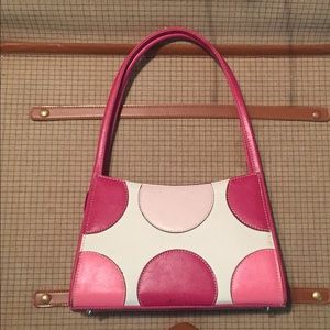 REDUCED ADORABLE polka dotted pocketbook