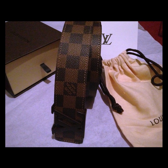 Louis Vuitton Brown Damier Belt