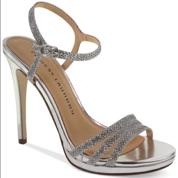 Chinese laundry silver heels