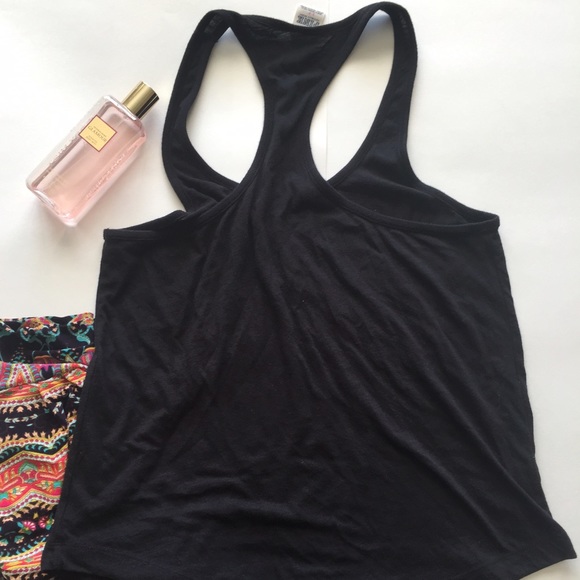 ✨SOLD IN BUNDLE✨Love Pink black tank - Picture 4 of 4