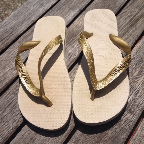 Havaianas Shoes - Gold Havaianas