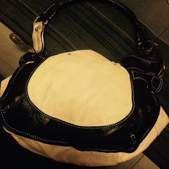 NWT $298 B. Makowsky Designer Genuine Navy Leather Hobo Bag  B. Makowsky Hobo handbag.