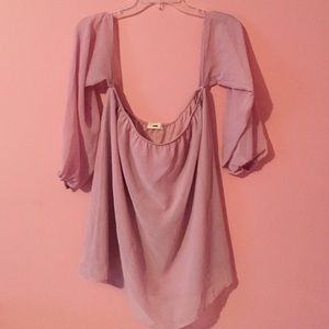 Off the shoulder top