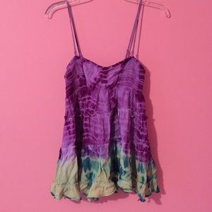 Free people tie-dye shirt