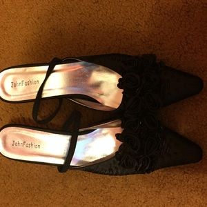 John Fashion black shoes