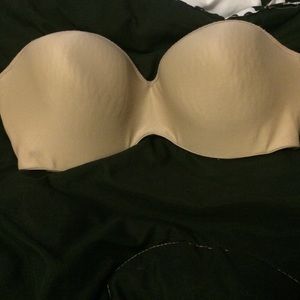 Strapless bra