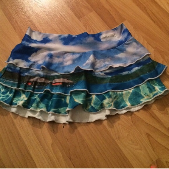 Swim coverup skirt