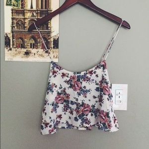 ❌SOLD❌ Brandy Melville floral tank