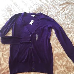 Purple Cardigan