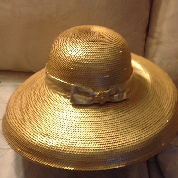 Beautiful Gold Hat