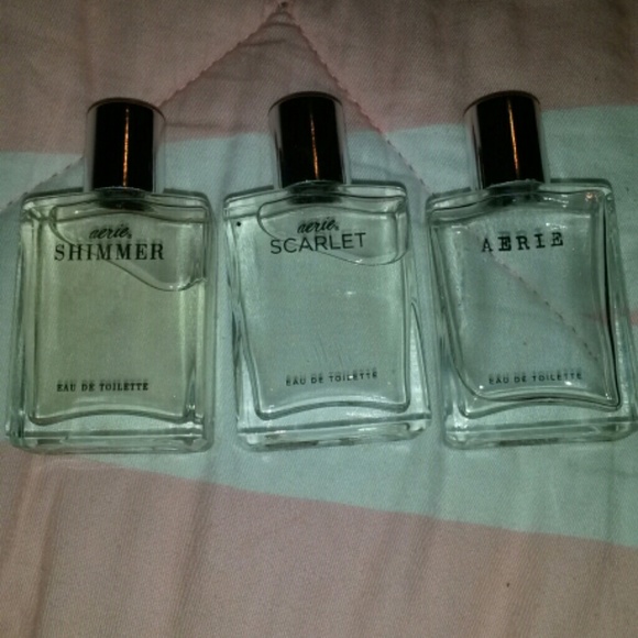Set of Aerie perfumes.