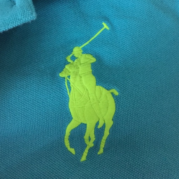 Beautiful Blue Skinny Polo from Ralph Lauren