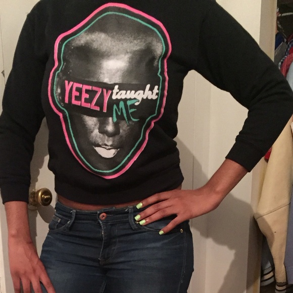 Black crew neck