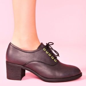 Jeffrey Campbell Neon Oxfords