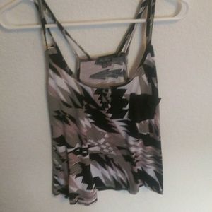 Aztec pocket tank top
