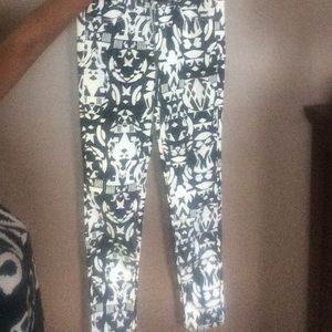 Stylish black & white pants