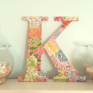 **CUSTOM LILLY PULITZER LETTERS**