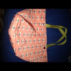 Fossil Bee Print Key Per Tote