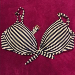 Striped Bikini Top