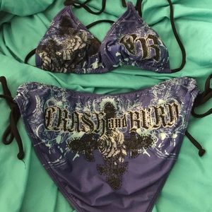 Crash and burn bikini