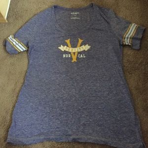 Old Navy Purple Yellow White Baseball like T Sirt