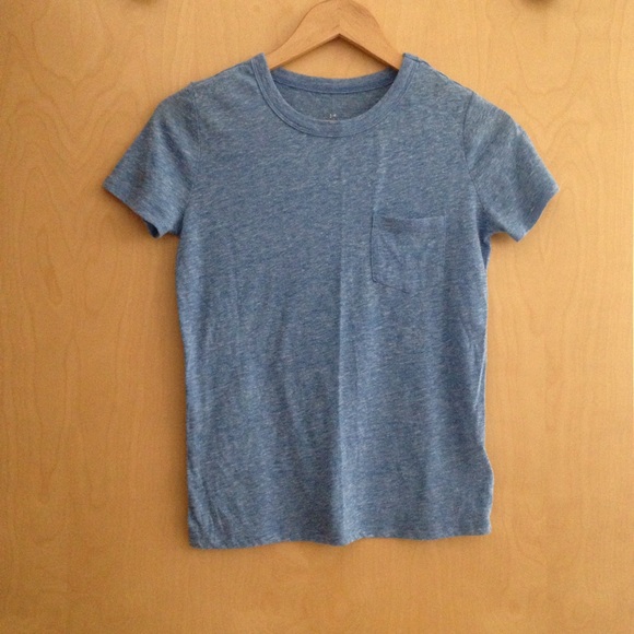 UO Blue Pocket Tee