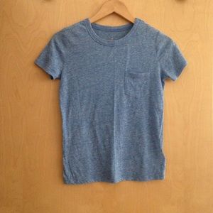 UO Blue Pocket Tee