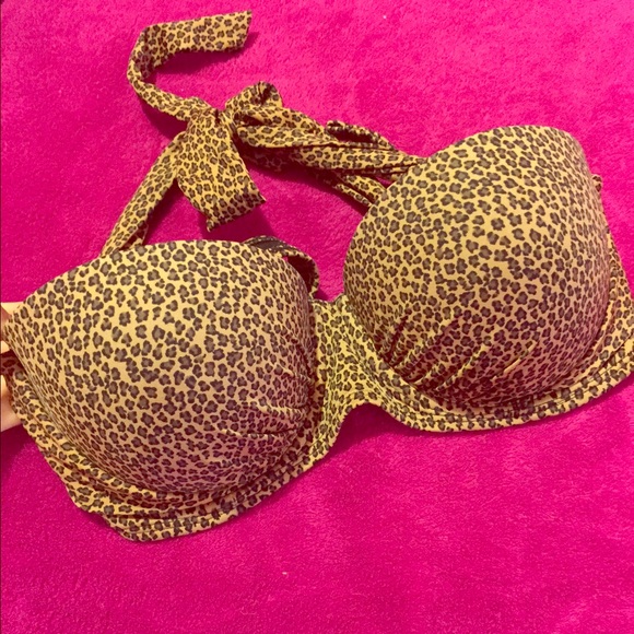 Sexy Leopard Bikini Top