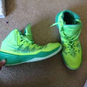 2014 Hyperdunks (bright green)