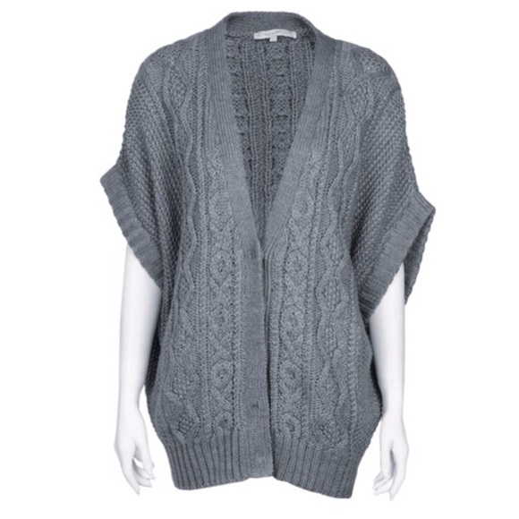 Grey knitted cardigan - Picture 6 of 6