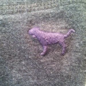 PINK by VS. dark heather grey leggings.