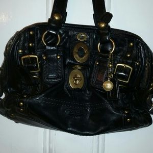 Coach leather bag